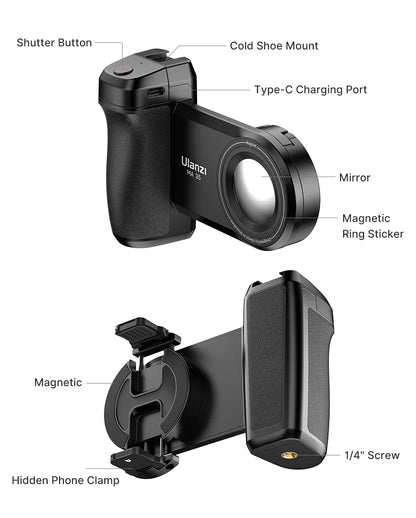 ProGrip MagSafe Camera Handle – Ulanzi MA35