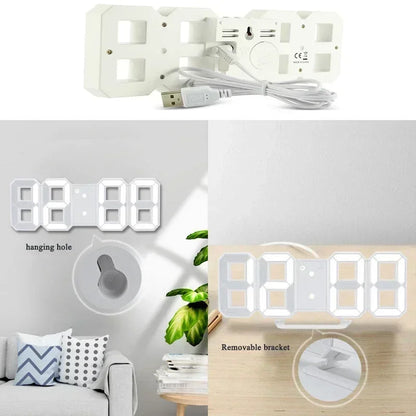 NovaDisplay Digital Alarm Clock